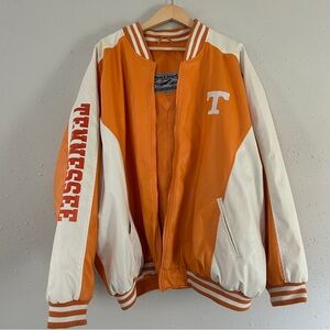 Steve & Barry's Orange Tennessee Vols Athletic Jacket Vintage 90s Football XXXL